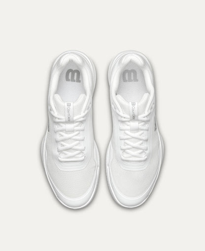 Wilson Courtglide Women's Tennis Shoe Wh/Silver Wilson