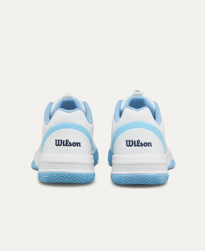 Wilson Courtglide Women's Tennis Shoe Wh/Airy Blue Wilson