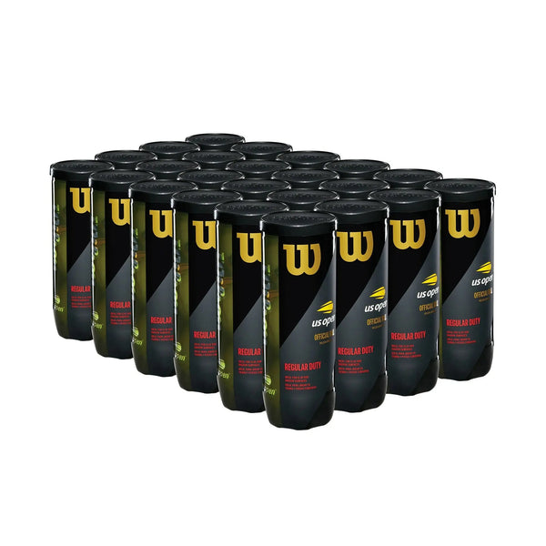 US Open Regular Duty Tennis Ball Case (24 Cans of 3) Wilson