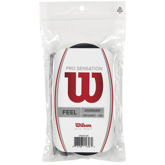 Wilson Pro Overgrip Sensation (30 pack) Black