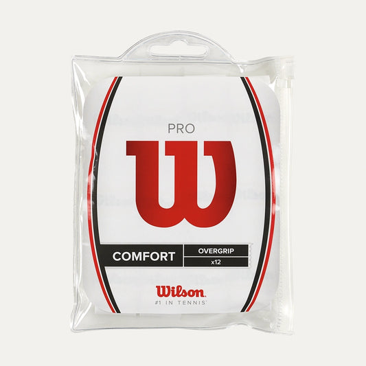Wilson padel Pro Overgrip 12 Pack White