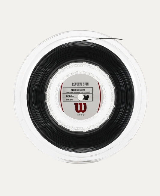 Wilson Revolve Spin 16/1.30 Tennis String Reel Black Wilson