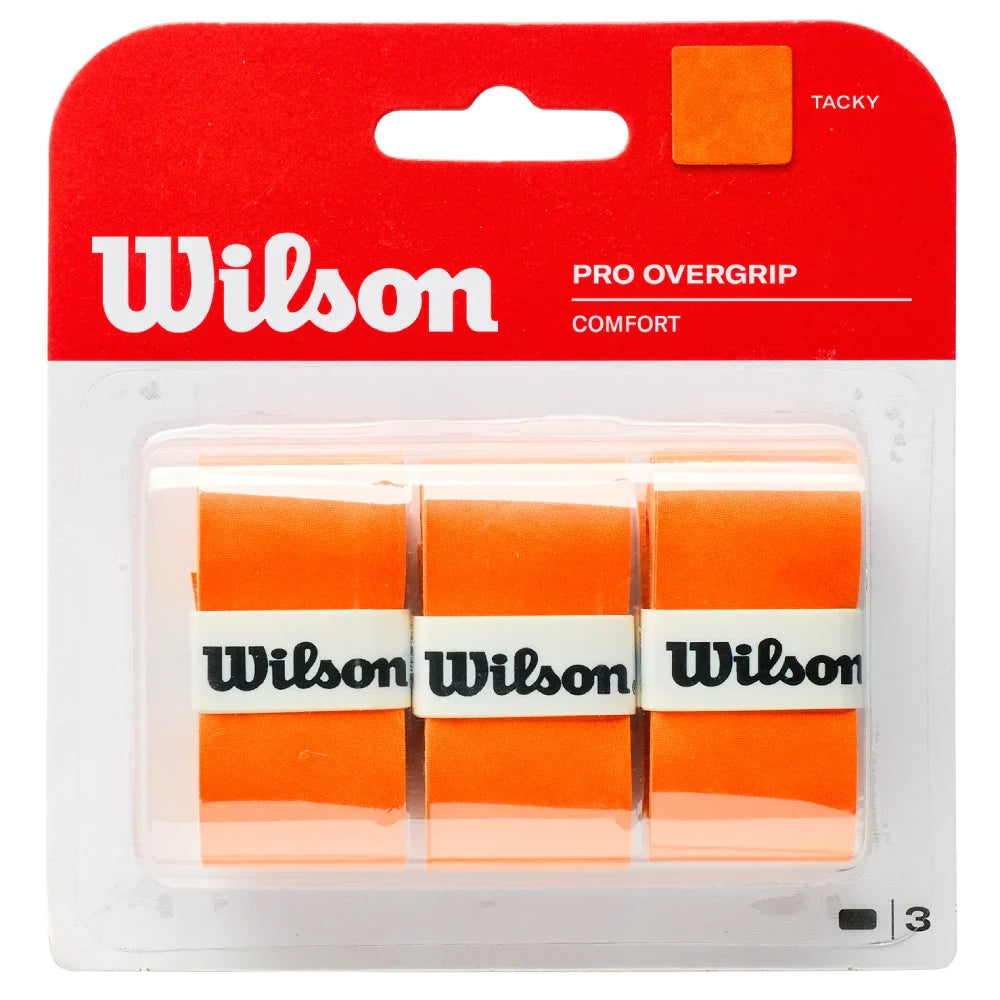 Wilson Pro Overgrip Burn 3 Pack Wilson