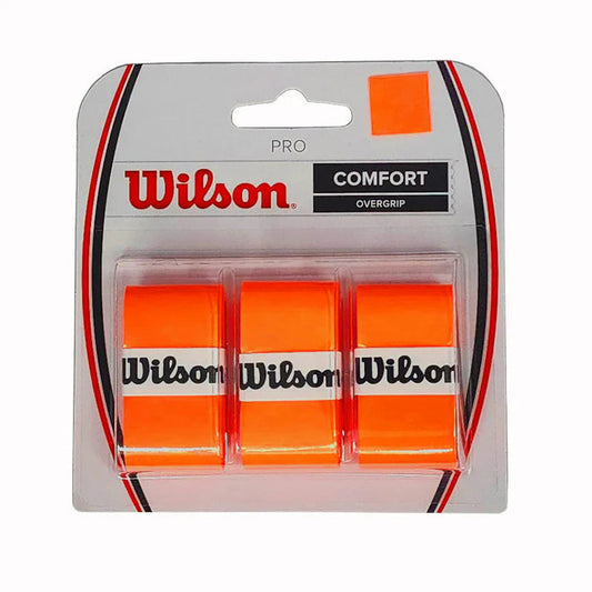 Wilson Pro Overgrip 3 Pack - Orange Wilson
