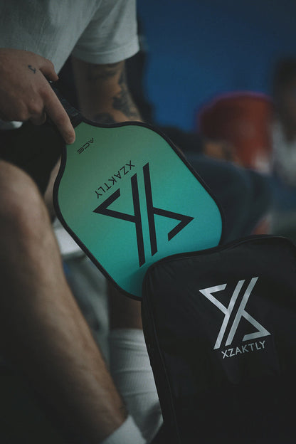 Pickleball Carbon Fiber Paddle - XZAKTLY -ACE with Grit (10mm)