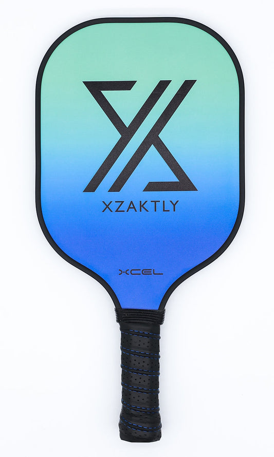 Pickleball Carbon Fiber Paddle - XZAKTLY - XCEL with Grit (10mm)