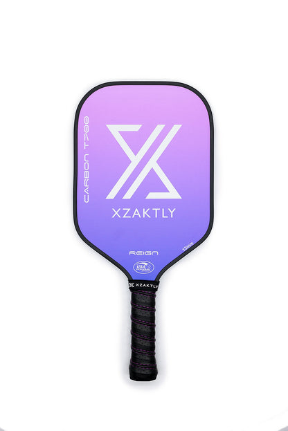 Pickleball T700 Raw Carbon Fiber Paddle - XZAKTLY - REIGN (13mm)