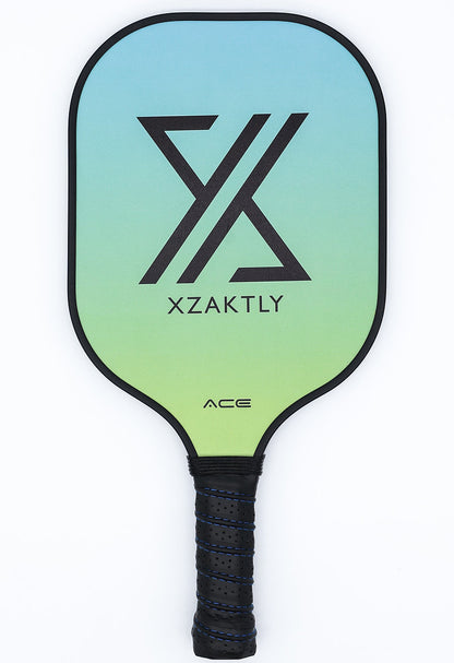 Pickleball Carbon Fiber Paddle - XZAKTLY -ACE with Grit (10mm)