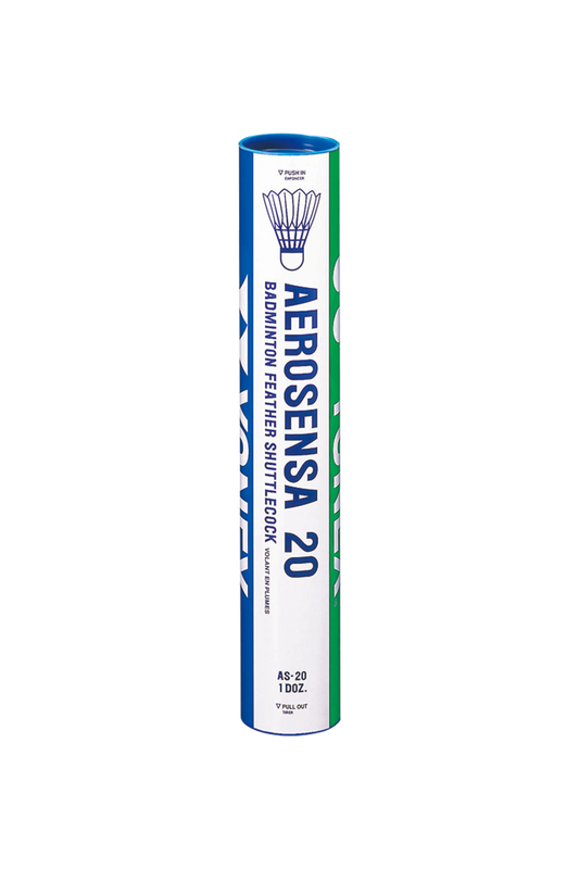 Yonex Aerosensa 20 Feather Shuttlecocks 12x