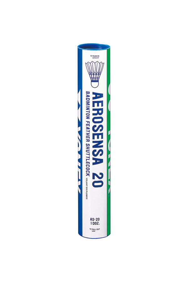 Yonex Aerosensa 20 Feather Shuttlecocks 12x Yonex