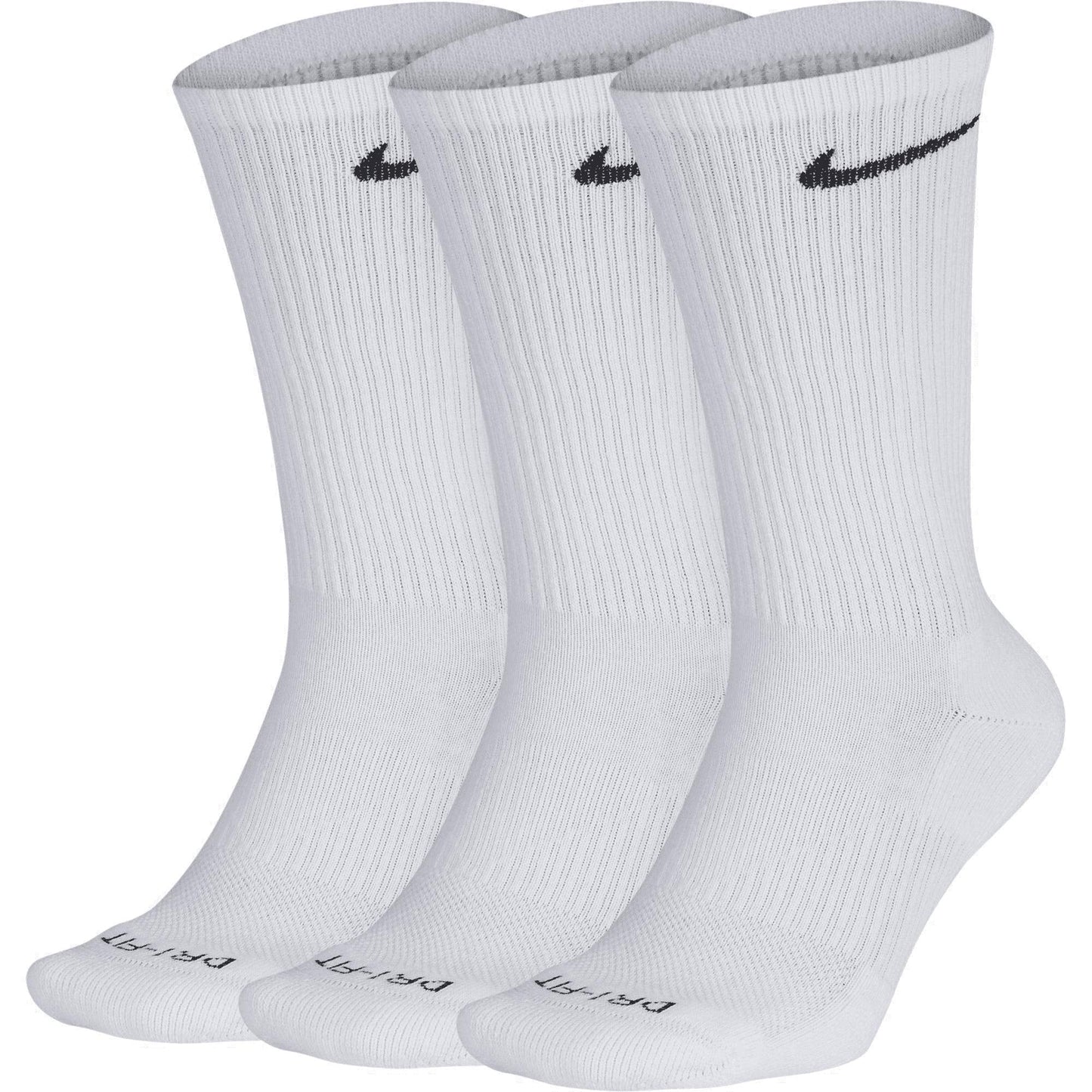 NIKE EVERYDAY PLUS CUSHIONED TRAINING CREW SOCKS (3 PAIRS)