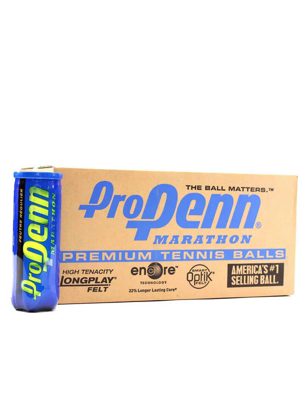 Head Pro Penn Marathon Regular Duty Tennis Balls 24 Cans - 72 Balls My Store