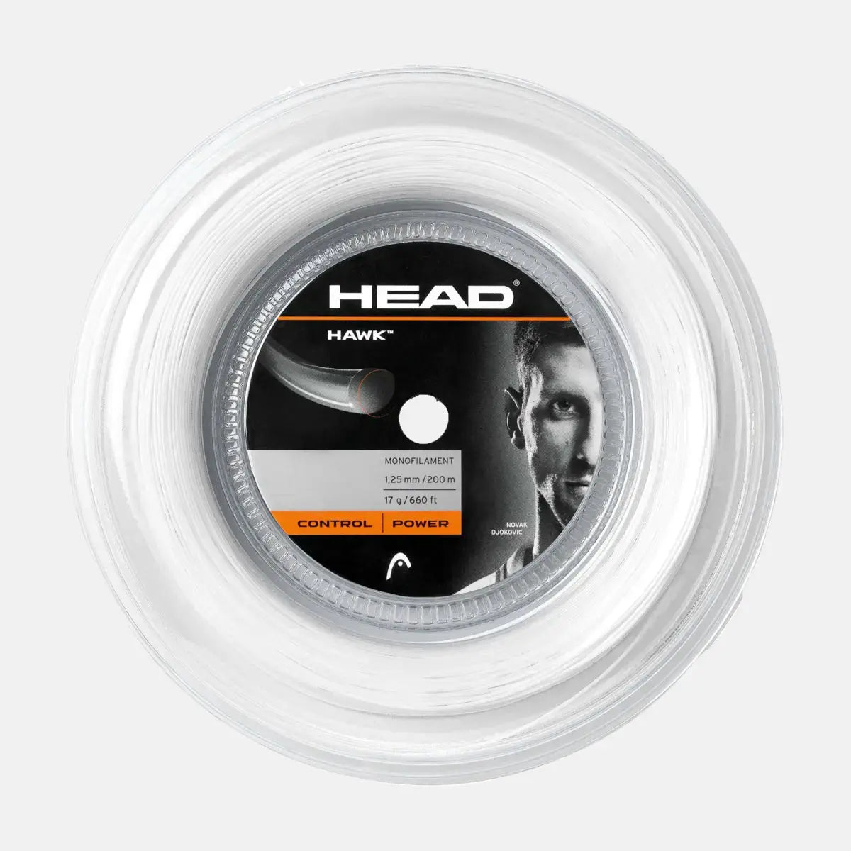 HEAD Hawk 200m Tennis Strings Reel Head