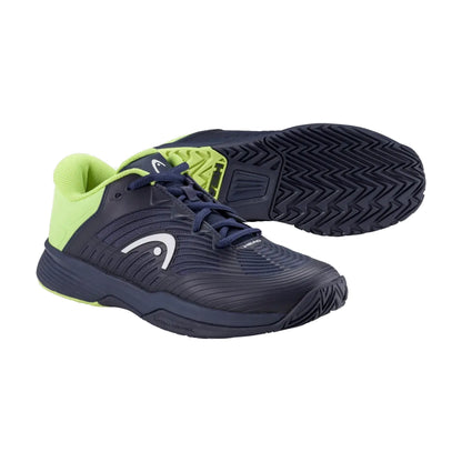HEAD Revolt Pro 4.5 Junior Tennis Shoes Navy/lime