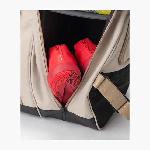 YONEX GEARLOGIC RACQUET BAG 6 pcs Beige Yonex