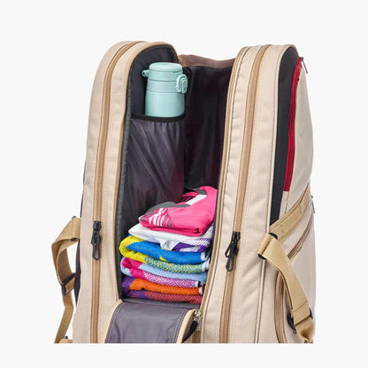 YONEX GEARLOGIC RACQUET BAG 9 pcs Beige Yonex