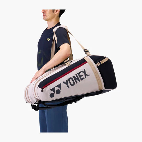 YONEX GEARLOGIC RACQUET BAG 9 pcs Beige Yonex