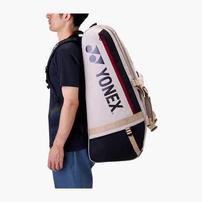 YONEX GEARLOGIC RACQUET BAG 9 pcs Beige Yonex