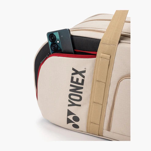 YONEX GEARLOGIC TOURNAMENT BAG Beige Yonex