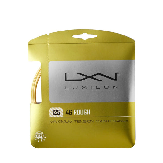 Luxilon 4G Rough 125/16L Set Gold String
