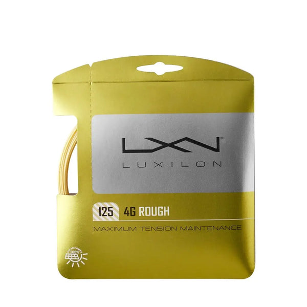 Luxilon 4G Rough 125/16L Set Gold String Luxilon