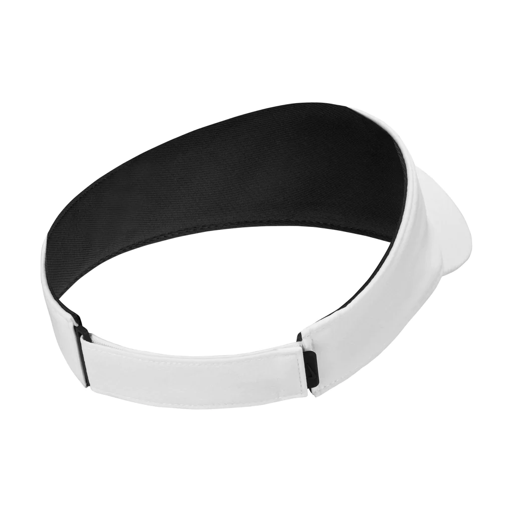 Nike Dri-FIT AeroBill Women's Golf Visor White/ Black