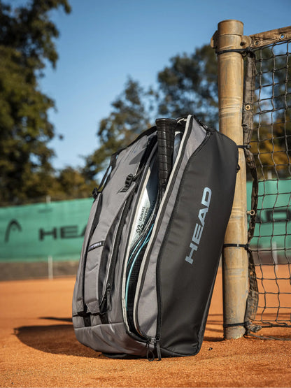 HEAD Pro X Duffle Racquet Tennis Bag L (Black/Dark Grey)