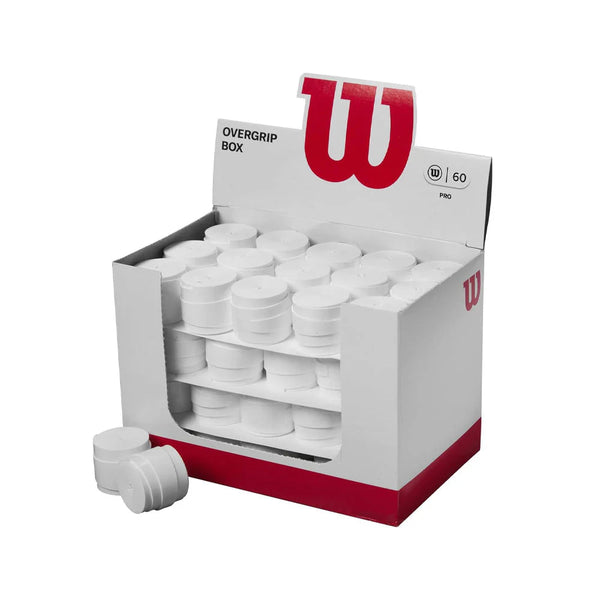 Wilson Pro Overgrip 60 Box - White Wilson