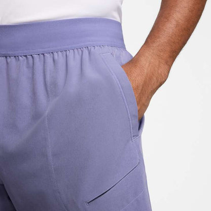 NikeCourt Advantage Men's Dri-FIT 8" Tennis Shorts Dusty Amethyst/ White
