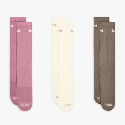CHAUSSETTES D'ENTRAÎNEMENT NIKE EVERYDAY PLUS REMBOURRÉES (3 PAIRES)