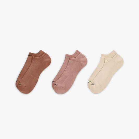 NIKE EVERYDAY PLUS CUSHION TRAINING NO-SHOW SOCKS (3 PAIRS)