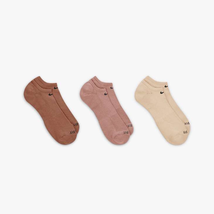 NIKE EVERYDAY PLUS CUSHION TRAINING NO-SHOW SOCKS (3 PAIRS)