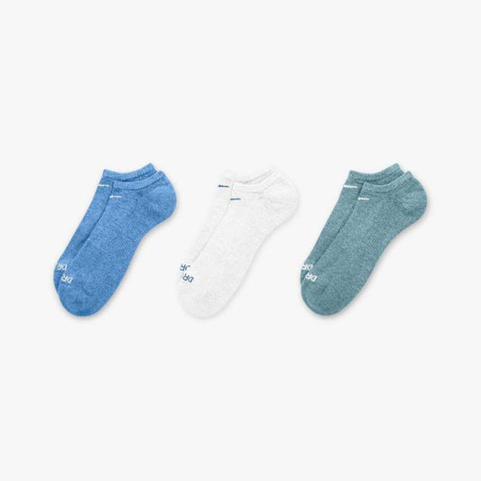 NIKE EVERYDAY PLUS CUSHION TRAINING NO-SHOW SOCKS (3 PAIRS)