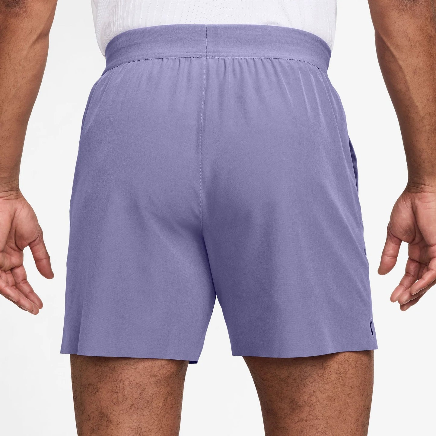 Nike NikeCourt Advantage Men's Dri-FIT 6" Tennis Shorts (Dusty Amethyst/white) Nike