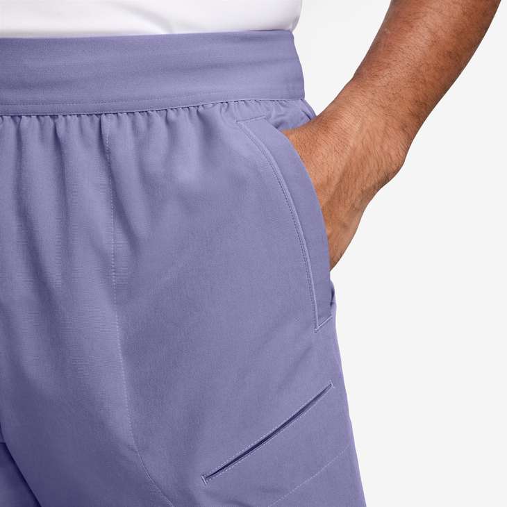 Nike NikeCourt Advantage Men's Dri-FIT 6" Tennis Shorts (Dusty Amethyst/white) Nike