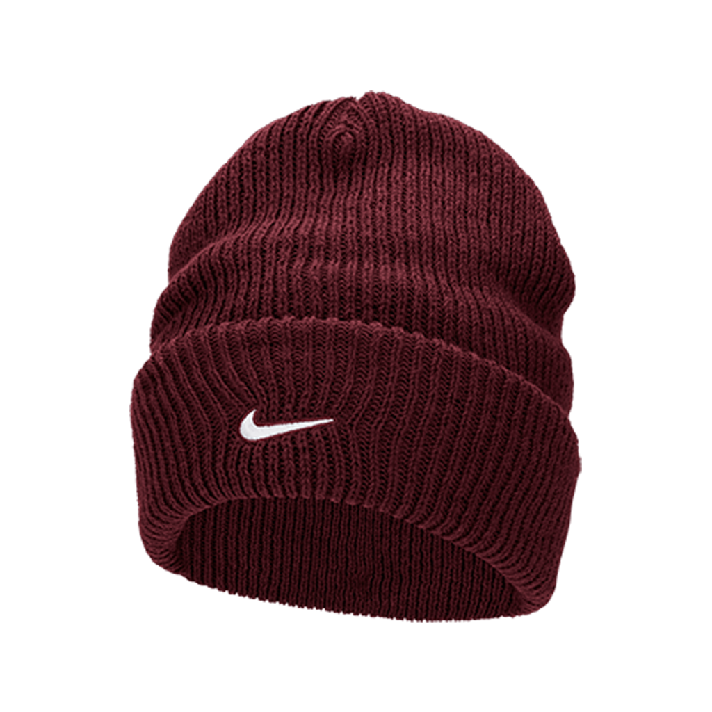 Nike Peak Tall Cuff Swoosh Beanie Knit