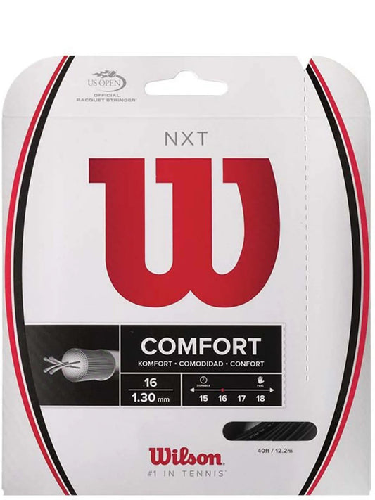 Wilson NXT 130/16 Black Tennis Strings Wilson