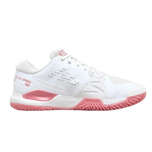 Wilson Rush Pro ACE Junior Tennis Shoe White/ Rose Wilson