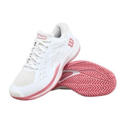 Wilson Rush Pro ACE Junior Tennis Shoe White/ Rose Wilson